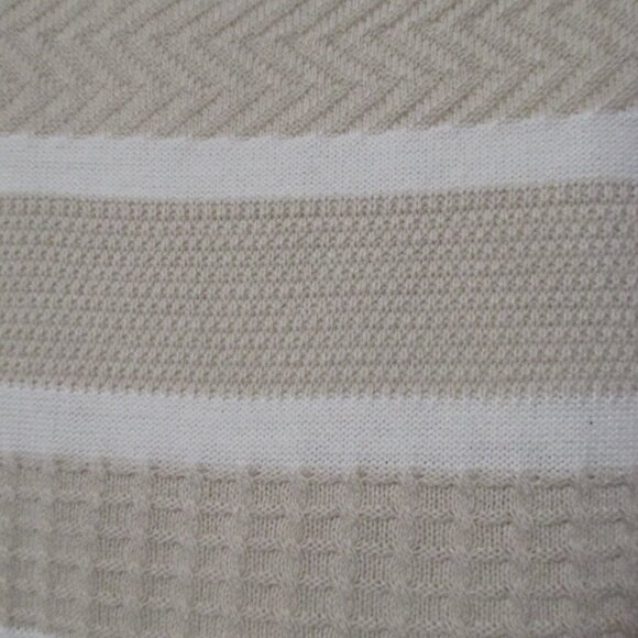 a.n.a. top/sweater NEW with tags lightweight tan & cream knit pullover size 3x - Picture 9 of 11